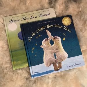 Book bundle: “On the Night You Were Born”, “You’re Here for a Reason” NWOT